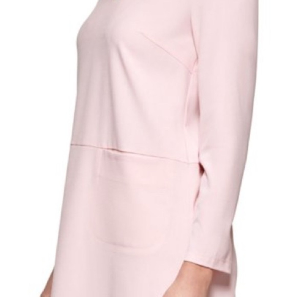 DKNY Light Pink Long Sleeve Dress